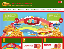 Tablet Screenshot of le-coin-gourmand.com